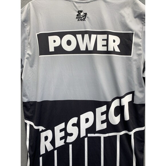 Eight & Nine MFG Co  Graphic Tee Shirt Juice Earn It Tupac 2Pac crewneck Vtg - Picture 16 of 16